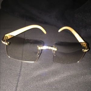Buffalo Horn Glasses